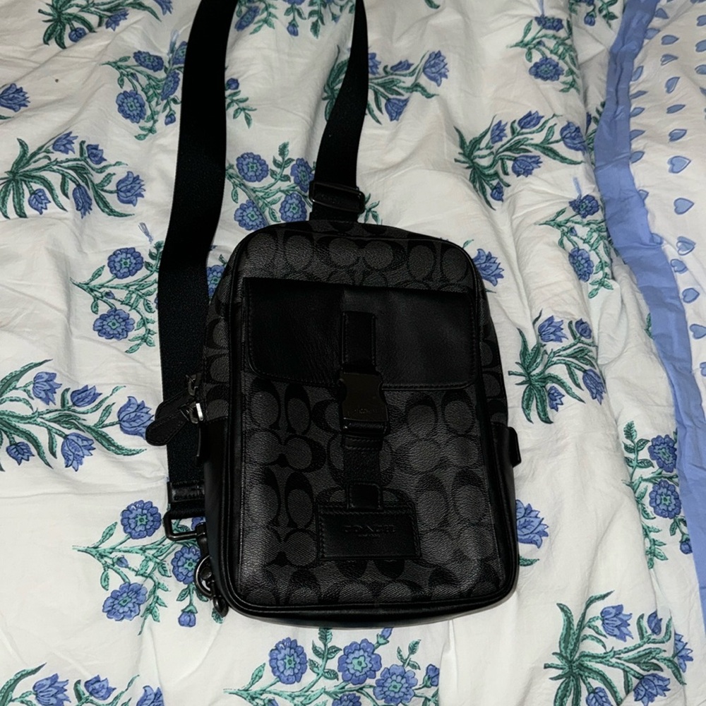 COACH Track Pack In Signature Canvas